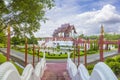 The Royal Pavilion (Ho Kum Luang) Lanna style pavilion in Royal Flora Rajapruek Park, Chiang Mai, Thailand Royalty Free Stock Photo