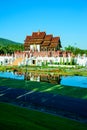 Royal Pavilion or Hor Kham Luang Building in Chiang Mai Province