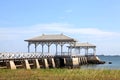 Royal pavillion on jetty pier