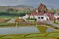 Royal pavillon. Royal Park Rajapruek. Chiang Mai province. Thailand