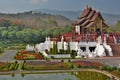 Royal pavillon. Royal Park Rajapruek. Chiang Mai province. Thailand