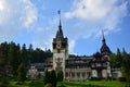 Royal Peles castle in Sinaia, Romania