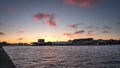 The Royal Playhouse and the harbour in Copenhagen