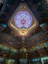 Inside the Royal Portuguese Cabinet of Reading - Rio de Janeiro, Brazil Royalty Free Stock Photo