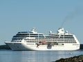 Royal Princess ship arriving in Bar Harbor USA