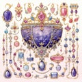 Royal Regalia: Majestic Beading and Jewelry-making Kit