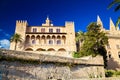 The Royal residence Almudaina Palace Royalty Free Stock Photo