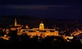 Royal Residence - night view Royalty Free Stock Photo