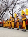 Royal roller skating in yuanmingyuan temple fair