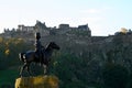 Royal Scots Greys Monument in Edinburgh