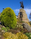 Royal Scots Greys Monument in Edinburgh, Scotland