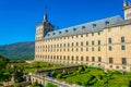 Royal Seat of San Lorenzo de El Escorial near Madrid, Spain Royalty Free Stock Photo