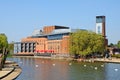 Royal Shakespeare theatre, Stratford-upon-Avon. Royalty Free Stock Photo