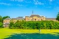 Royal stables in the Paleistuin park in the Hague, Netherlands Royalty Free Stock Photo