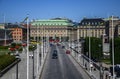 Royal Swedish Opera house Kungliga building at Stockholm, Sweden Royalty Free Stock Photo