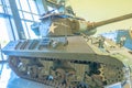 Vintage m36 tank destroyer display at Royal Tank Museum