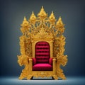 Royal Throne Room - Generative Ai