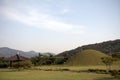 Royal tombs, Geongju, Korean Republic Royalty Free Stock Photo