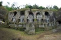 Royal Tombs in Gunung Kawi Temple Royalty Free Stock Photo