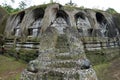 Royal Tombs in Gunung Kawi Temple Royalty Free Stock Photo