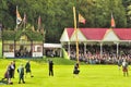 Royal tossing the caber, Braemar