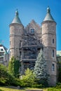 Royal Victoria hospital in Montreal located in an ancient buildings with turrets, Quebec Canada