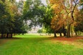 Royal Villa and Monza park. Italy Royalty Free Stock Photo