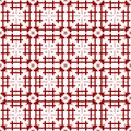 Royal Vintage Arabic Chinese Ornamental Oriental Red Floral Seamless Abstract Pattern Texture Wallpaper Royalty Free Stock Photo