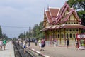 The Royal waiting room at Hua Hin railway station Royalty Free Stock Photo