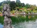 The Royal Water Garden of Tirta Gangga in Karangasem regency of Bali Indonesia