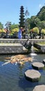 The Royal Water Garden of Tirta Gangga in Karangasem regency of Bali Indonesia