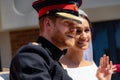 Prince Harry and Meghan Markle wedding Royalty Free Stock Photo