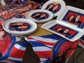 Royal Wedding souvenirs Royalty Free Stock Photo