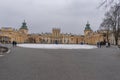 The royal Wilanow Palace in Warsaw, Poland