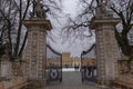 The royal Wilanow Palace in Warsaw, Poland