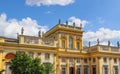 Royal Wilanow Palace in Warsaw. Residence of King John III Sobieski. Poland. August 2019 Royalty Free Stock Photo