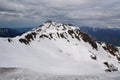 Roza Pik mountain top in Sochi Russia Royalty Free Stock Photo