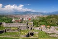 Rozafa Castle and Shkoder View Royalty Free Stock Photo