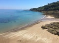 Rozel Bay on the Island of Jersey, Channel Islands, United Kingdom Royalty Free Stock Photo