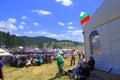 Rozhen Fair crowded meadow,Bulgaria