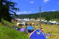 Rozhen National Folk Festival site,Bulgaria Royalty Free Stock Photo