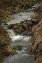 Rozmitalsky creek near Rozmital na Sumave village near border of Austria Royalty Free Stock Photo