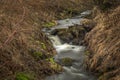 Rozmitalsky creek near Rozmital na Sumave village near border of Austria Royalty Free Stock Photo