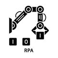 RPA glyph icon