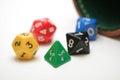 RPG dice Royalty Free Stock Photo