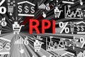 RPI concept blurred background Royalty Free Stock Photo