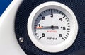 RPM boat gauge Royalty Free Stock Photo