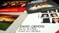 45 rpm covers of the BEE GEES group. composed of the brothers Barry, Robin and Maurice Gibb, the most successful artists in the hi