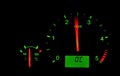 Rpm meter in a car