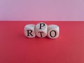 RPO vs RTO. Turned a cube